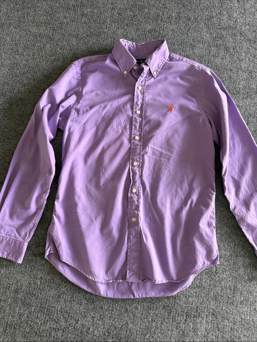 Ralph Lauren Featherweight Twill Button Shirt Mens Long Sleeve